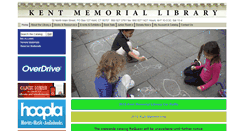 Desktop Screenshot of kentmemoriallibrary.org